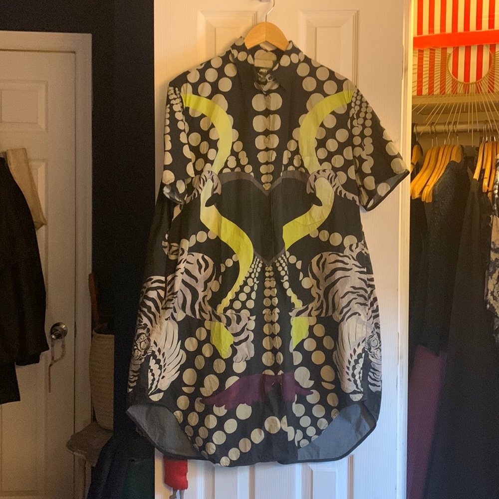 JNBY cool tiger patterned dress